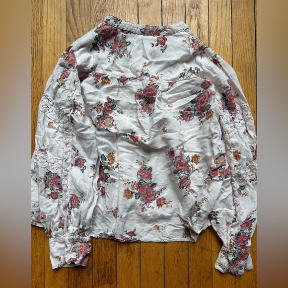 Zara linen blend blouse - Picture 8 of 9